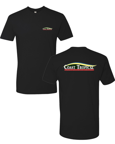 Coast Tropical - Men's Tee (black)