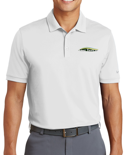 Coast Tropical - Executive Polo (White)