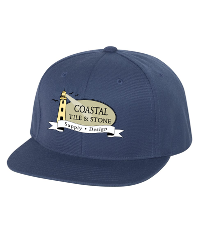 Coastal Tile & Stone - Snapback Hats Heather Navy