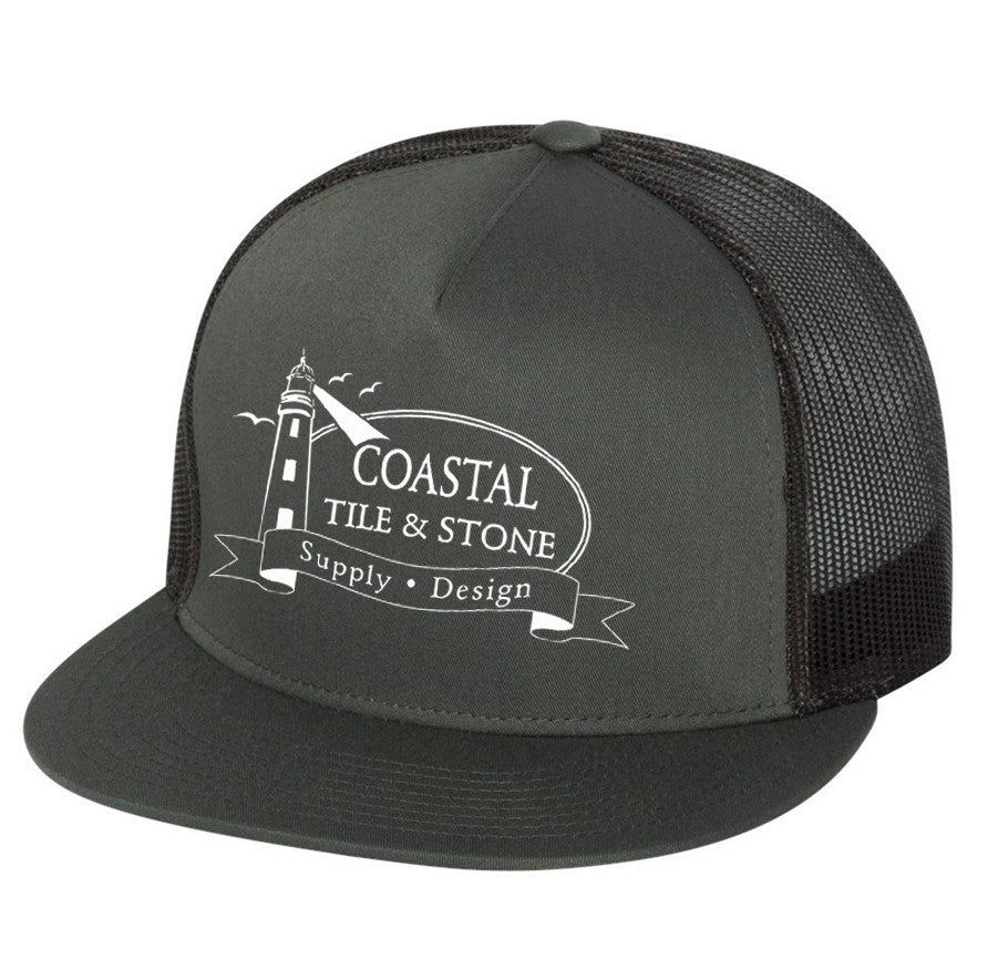 Coastal Tile & Stone - Trucker Hat (Grey/Black)