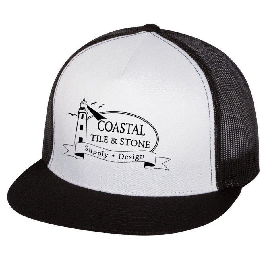 Coastal Tile & Stone - Trucker Hat (White/Black)