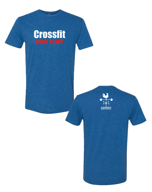 CFBR Triblend Tshirt (Crossfit - Red & White)