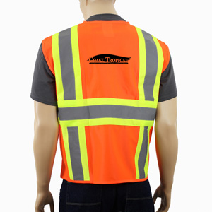 Coast Tropical - Safety Vest (orange)