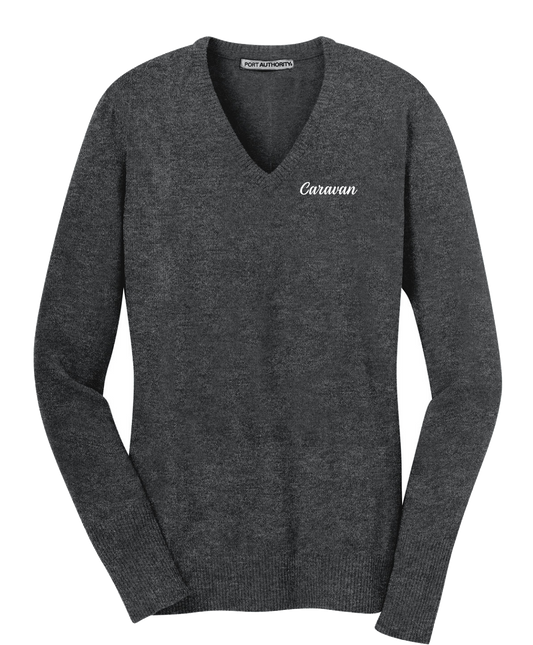 Caravan  - Port Authority® Ladies V-Neck Sweater