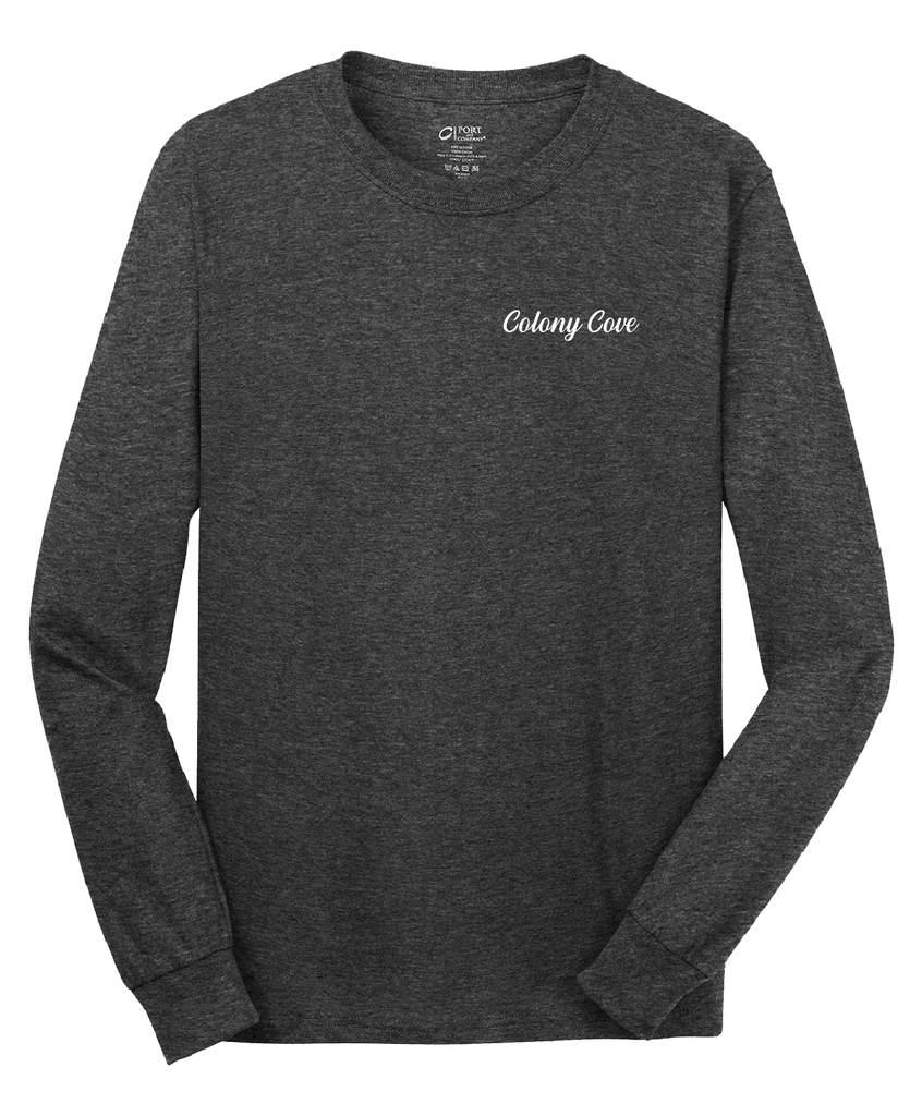 Colony Cove - Mens - Port & Company® - Long Sleeve Core Cotton Tee