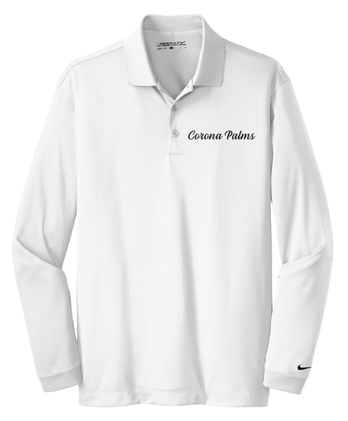 Corona Palms - Mens - Nike Long Sleeve Dri-FIT Stretch Tech Polo