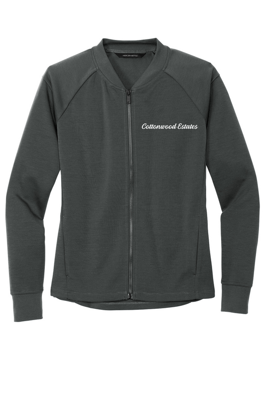 Cottonwood Estates - MERCER+METTLE™ Women's Double-Knit Bomber