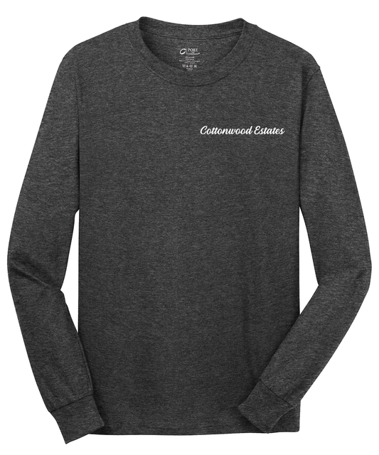 Cottonwood Estates - Mens - Port & Company® - Long Sleeve Core Cotton Tee