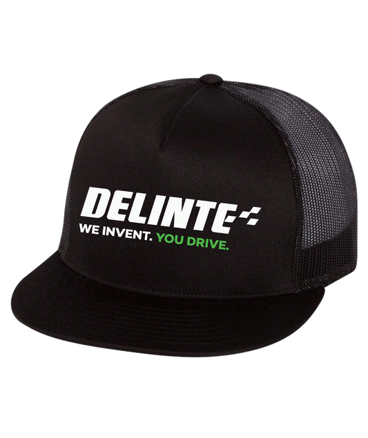 Delinte - Trucker Mesh Black Snapback