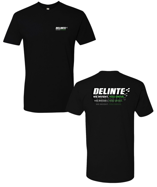 Delinte - Fade Tee (Front Only) Black