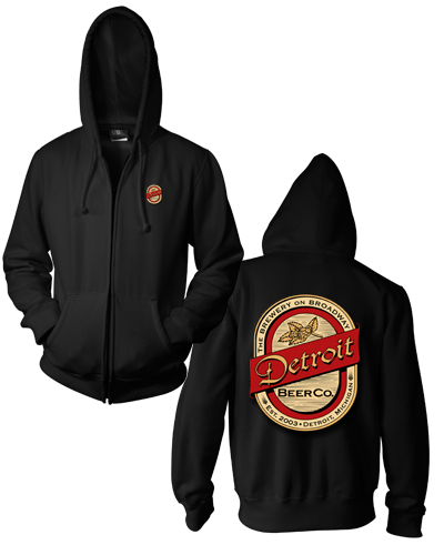 Detroit Beer Co. - Zip Hoodie