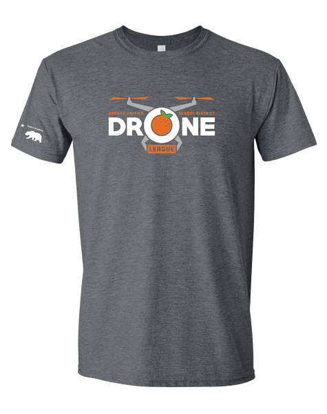 California Elementary - Drone league T-shirt (Dark Heather)