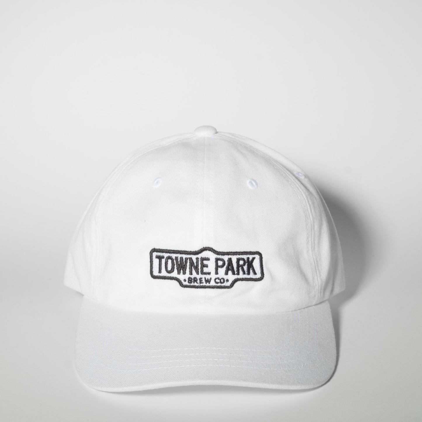 Towne Park - Sign Logo Dad Hat(White)
