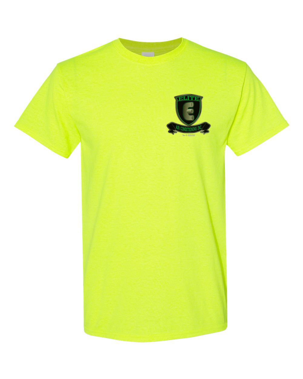 Elite Air Tee - SS Safety Green