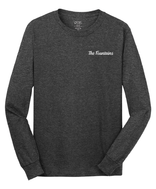 The Fountains - Mens - Port & Company® - Long Sleeve Core Cotton Tee