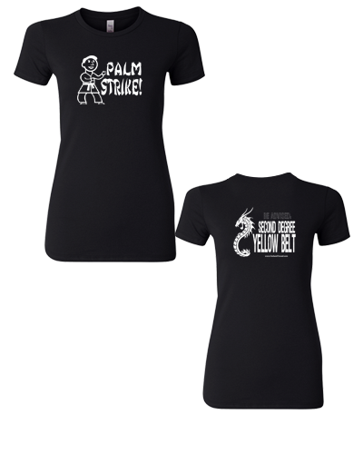 Graham Elwood Palm Strike Ladies Tee (Black)