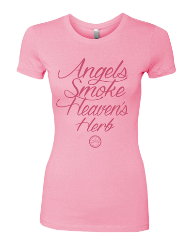 Heaven's Herb - Girls Angel Tee (Pink)