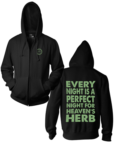 Heaven's Herb - Perfect Night Zip Hoodie