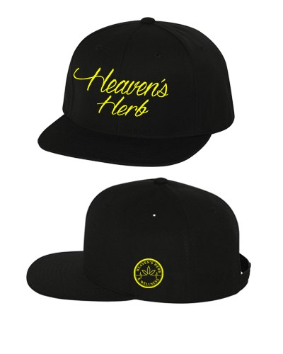 Heavens Herb - Snapback Black/Yellow