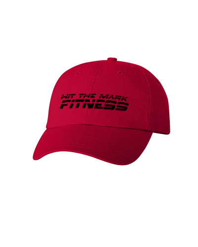 Hit The Mark - Buckle Cap (Red/Black Thred)