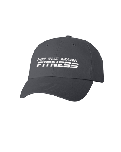 Hit The Mark - Buckle Cap (Grey/White Thread)
