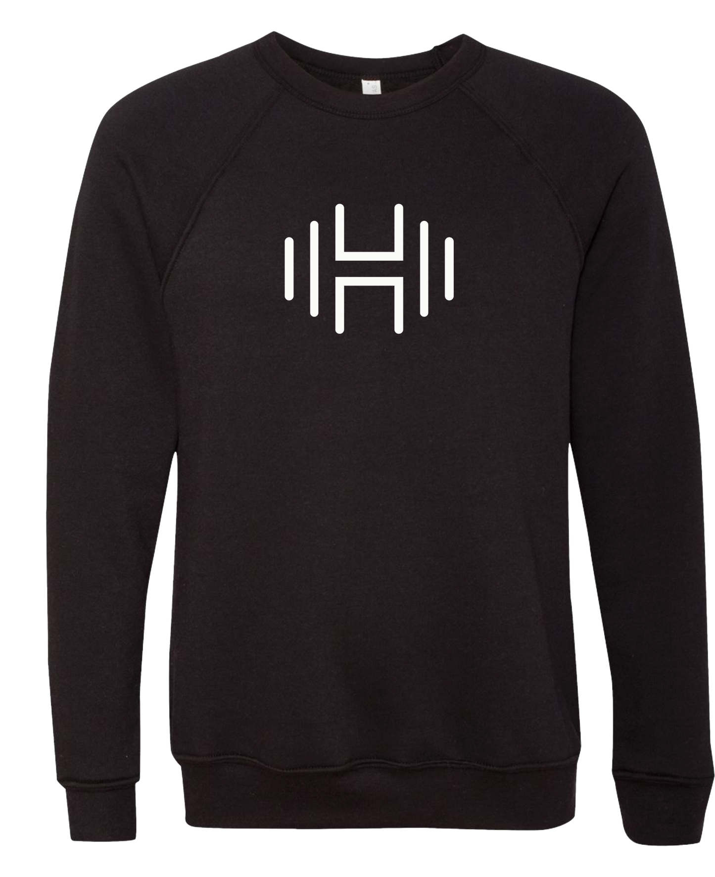 HoodFit - Raglan Crewneck *Large H Logo
