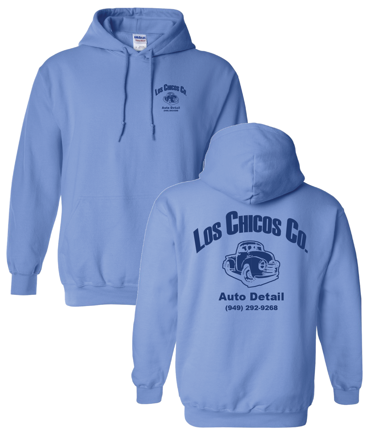 Los Chicos - Carolina Blue Hoodie