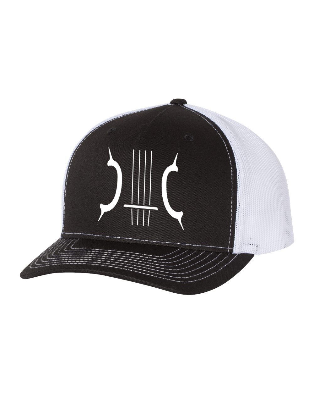 Jake Clayton Logo Trucker Hat - Black/White