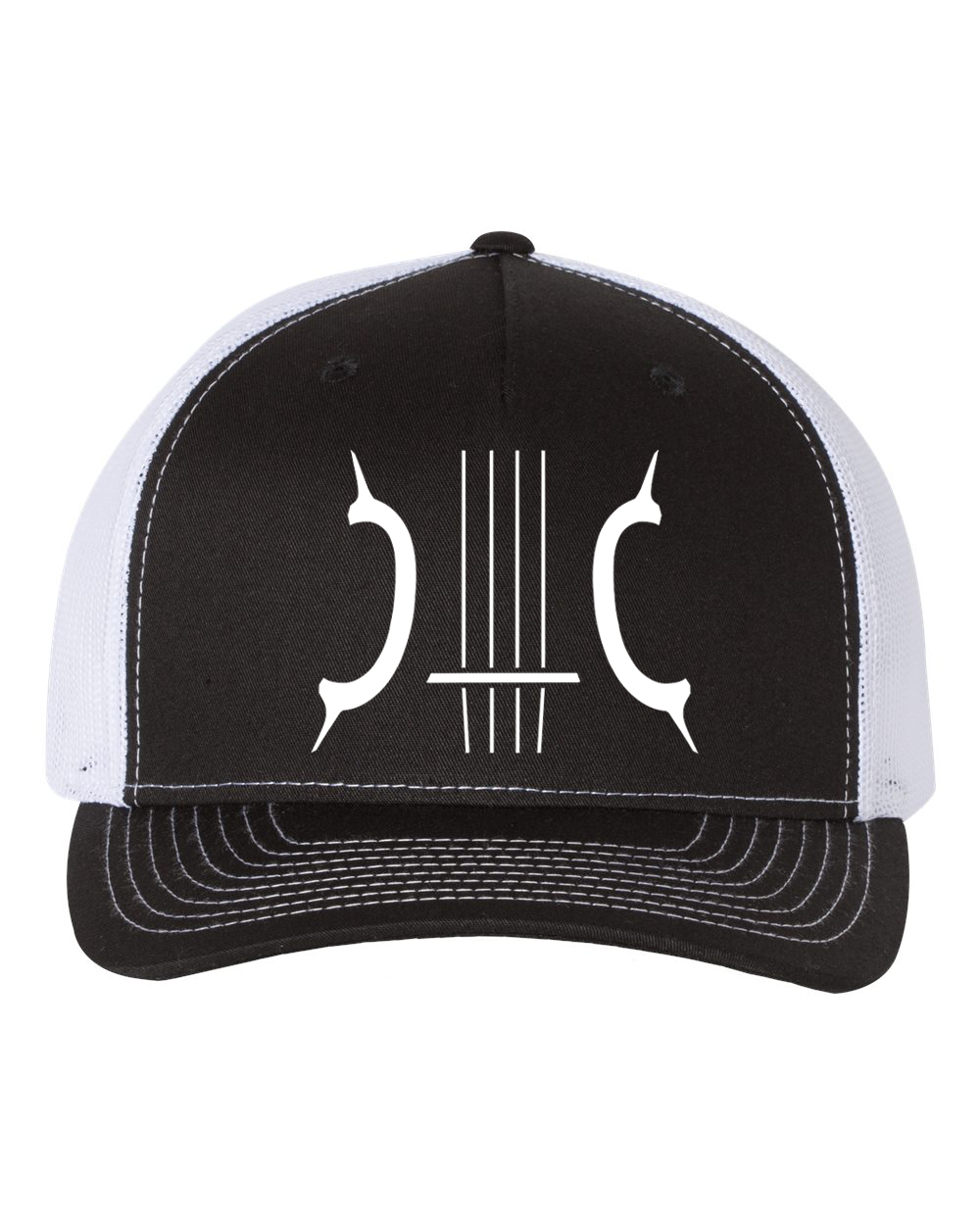 Jake Clayton Logo Trucker Hat - Black/White