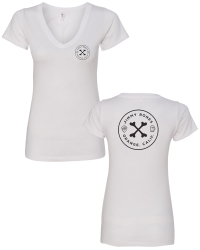 JIMMY BONES - Logo V-Neck (Womens)