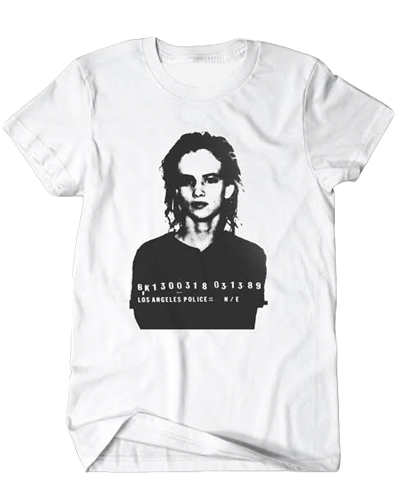 JL - Unisex Mugshot Tee (White)