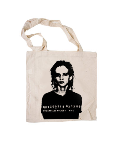 JL - Mugshot Tote Bag (Natural)