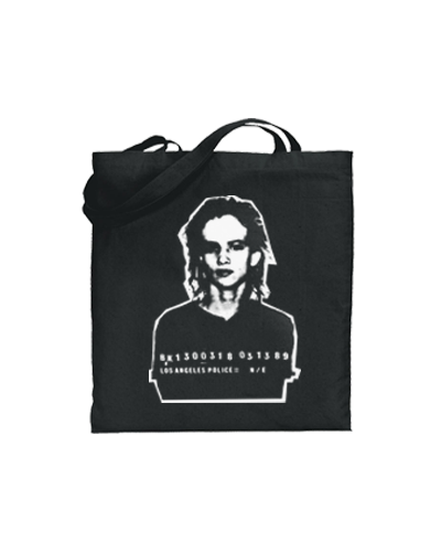 JL - Mugshot Tote Bag (Black)