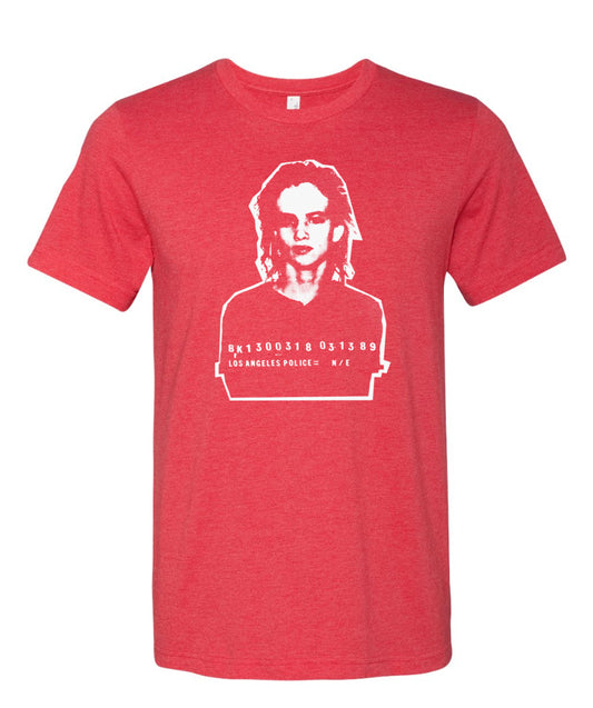JL - Unisex Mugshot Tee (Red Heather)