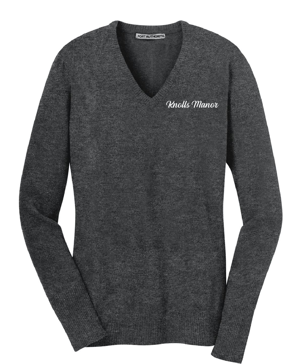 Knolls Manor - Port Authority® Ladies V-Neck Sweater