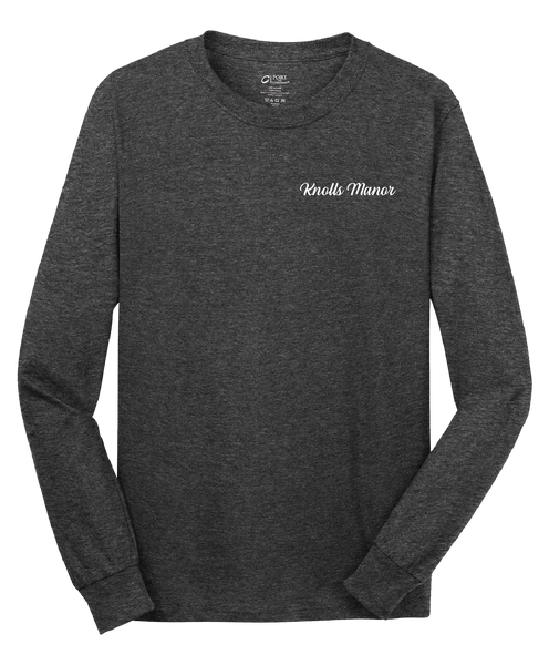 Knolls Manor  - Mens - Port & Company® - Long Sleeve Core Cotton Tee