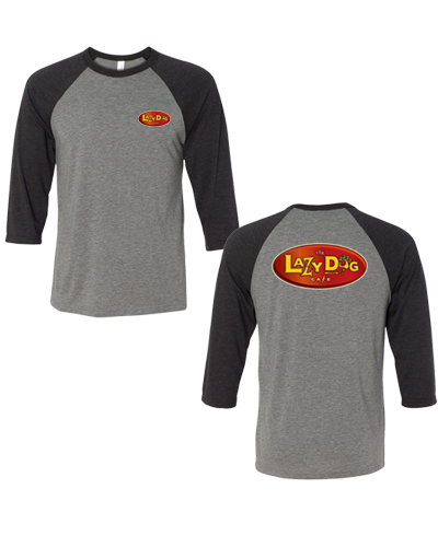 Lazy Dog - Logo Raglan