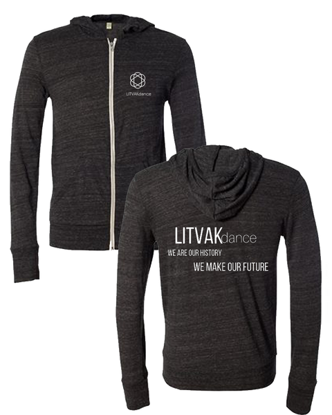 LITVAK - Logo Zip Hoodie (Unisex)