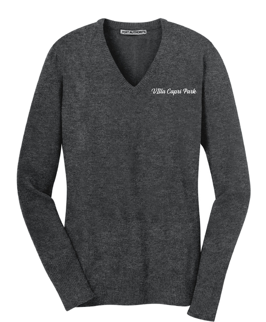Villa Capri Park - Port Authority® Ladies V-Neck Sweater
