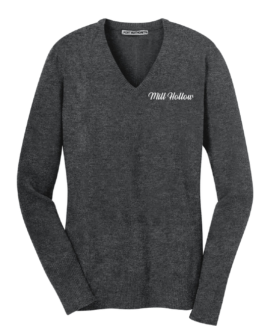 Mill Hollow - Port Authority® Ladies V-Neck Sweater