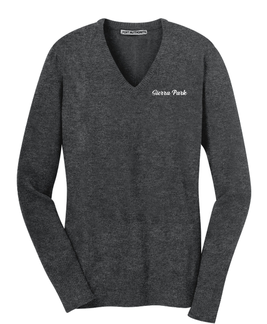 Sierra Park - Port Authority® Ladies V-Neck Sweater