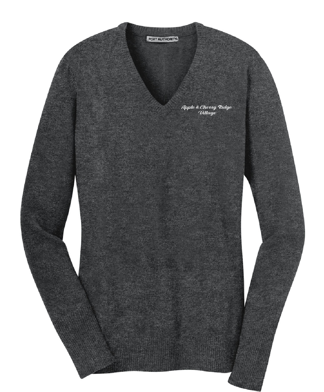Apple & Cherry Ridge Village - Port Authority® Ladies V-Neck Sweater