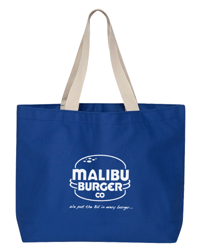 Malibu Burger - Tote Bag (Blue)
