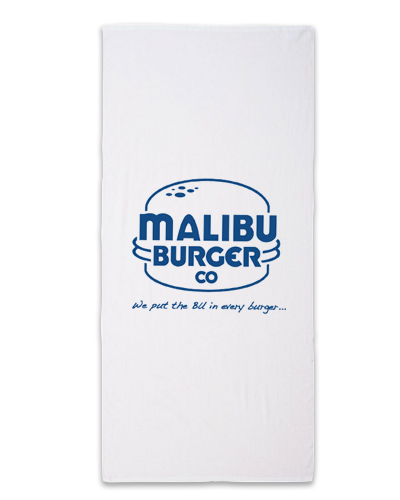 Malibu Burger - Beach Towel