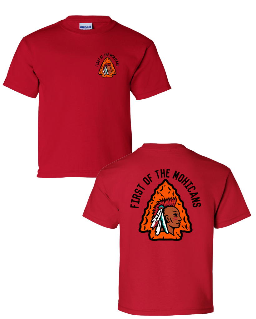 Mohican Tribe - Youth Red Shirt (6 color)