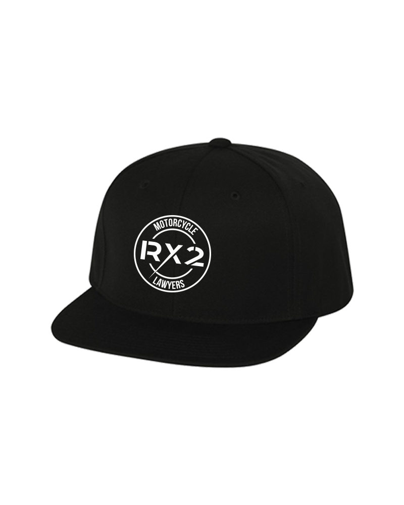 RX2 - Black Snapback Wool (Embroidered Logo)