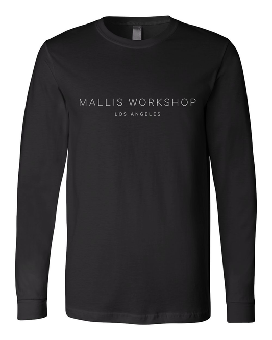 Mallis Workshop Black LS Tee