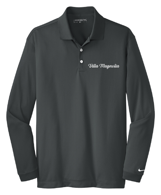 Villa Magnolia - Mens - Nike Long Sleeve Dri-FIT Stretch Tech Polo