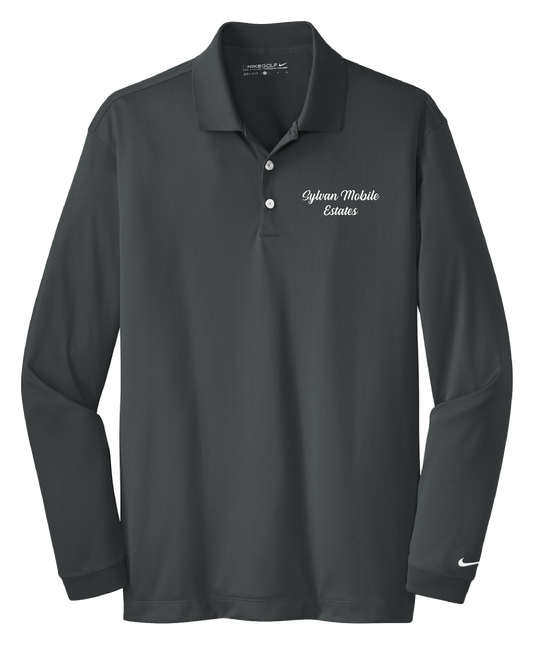 Sylvan Mobile Estates - Mens - Nike Long Sleeve Dri-FIT Stretch Tech Polo