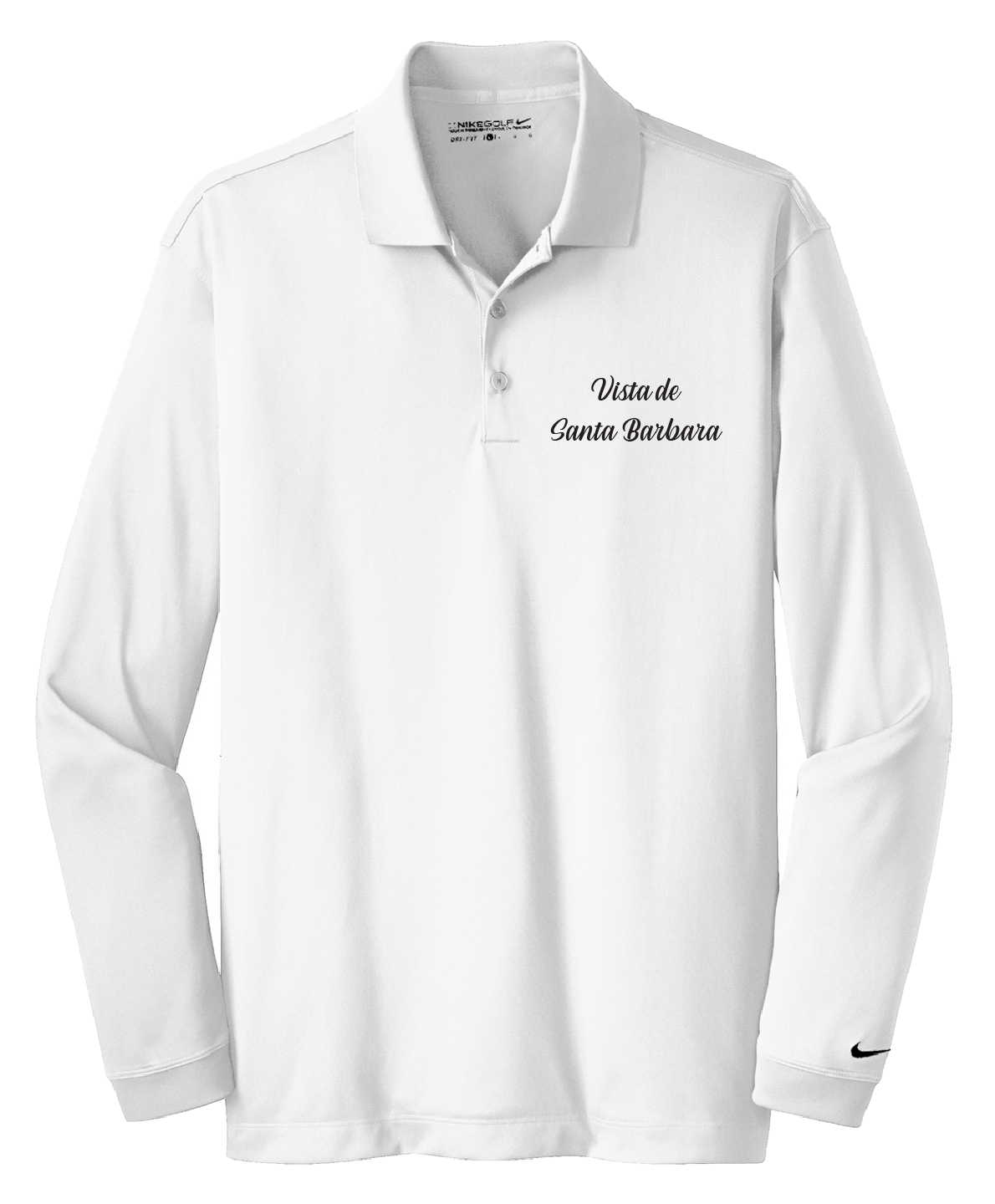 Vista de Santa Barbara - Mens - Nike Long Sleeve Dri-FIT Stretch Tech Polo